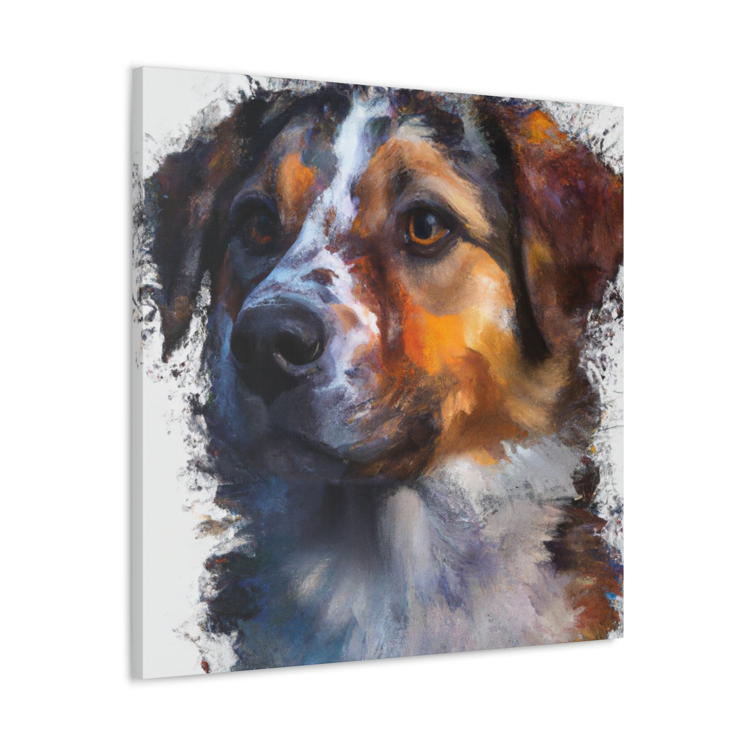 Furry Frenzy. - Canvas