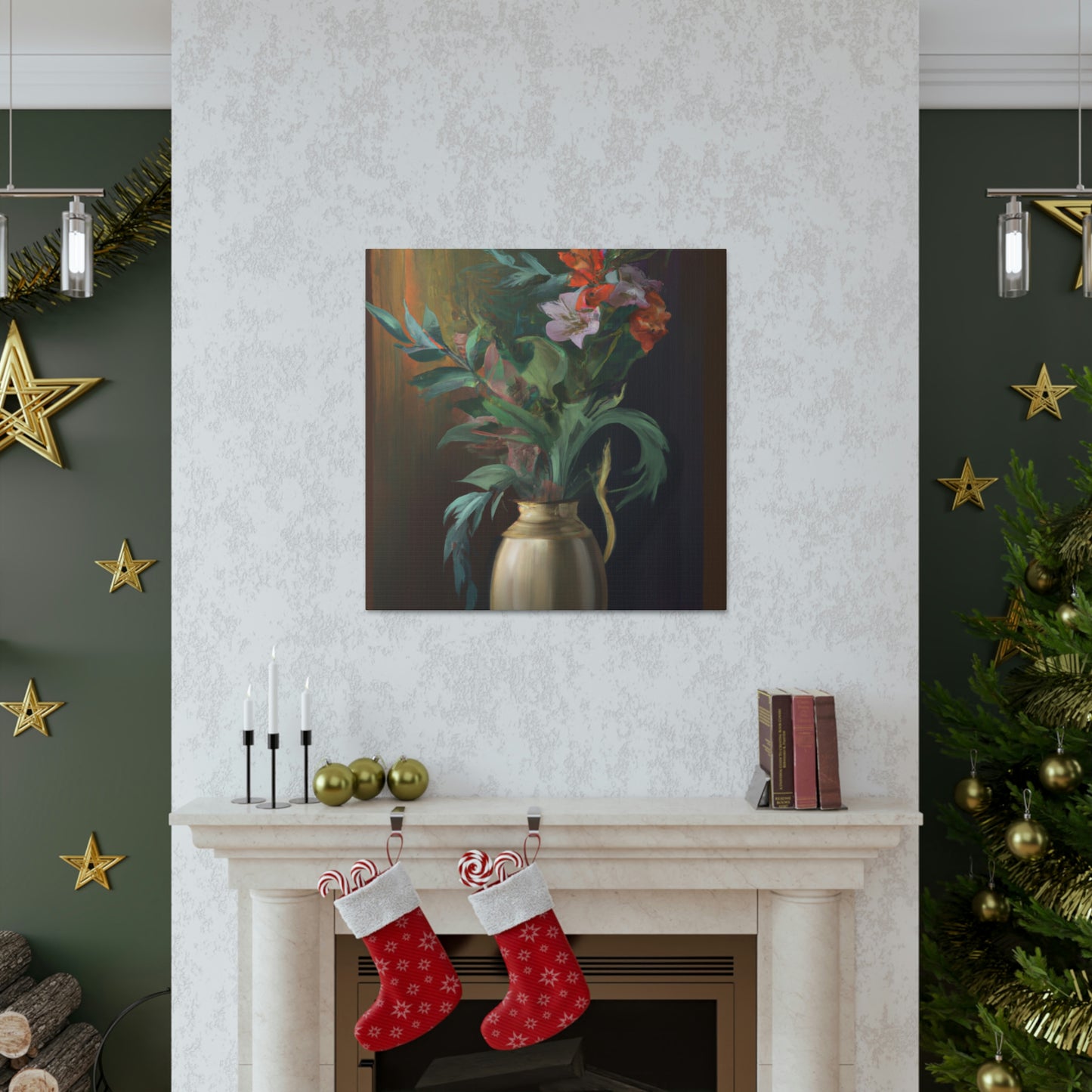 Floral Splendor Dream - Canvas