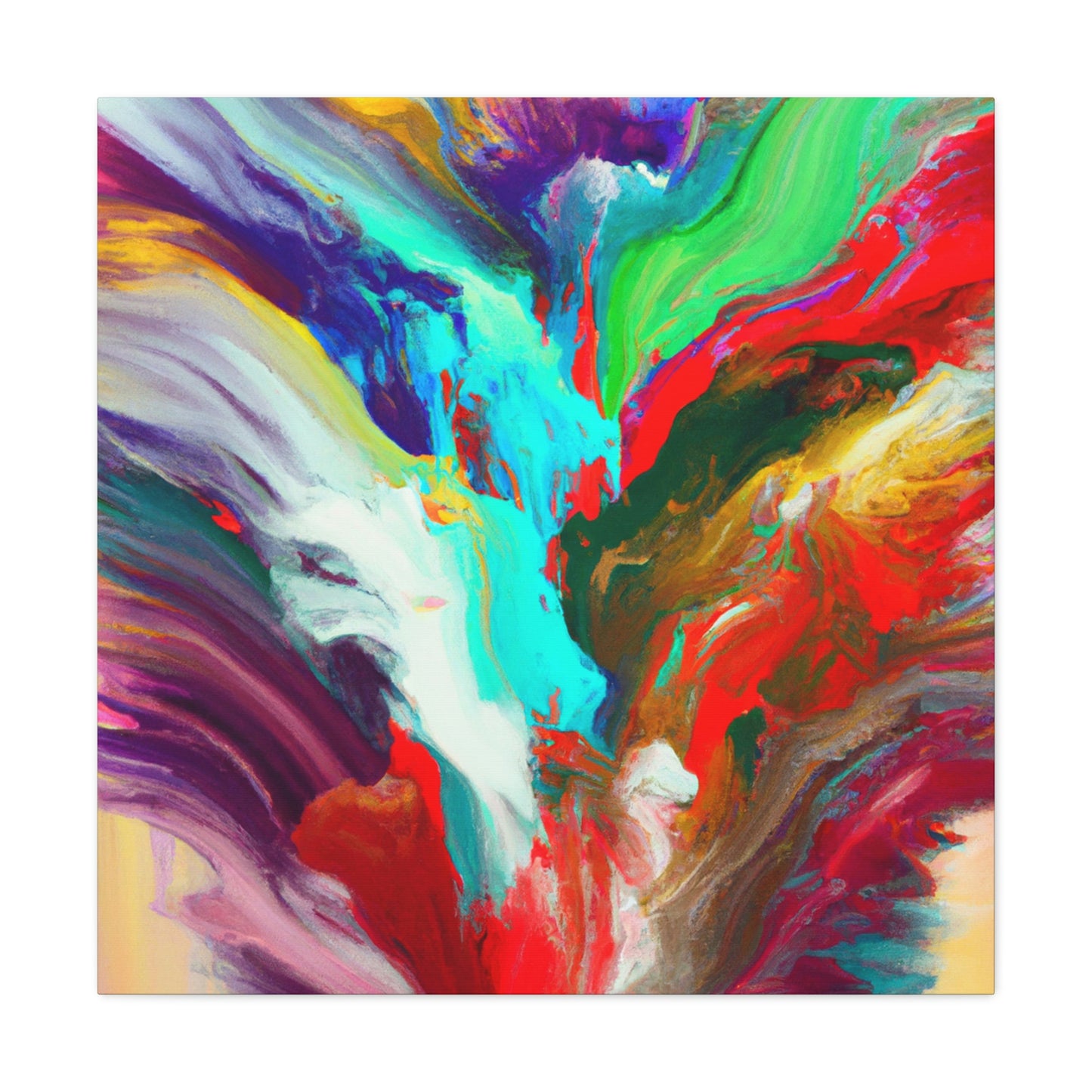 Nebula Hues. - Canvas
