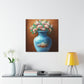 Floral Embellishment. - Canvas