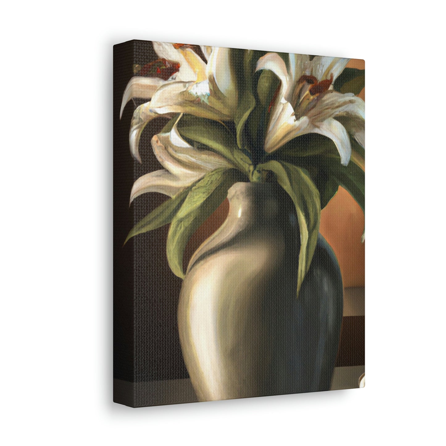 "Vase of Blossoms" - Canvas