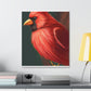 Redbird Sketch. - Canvas