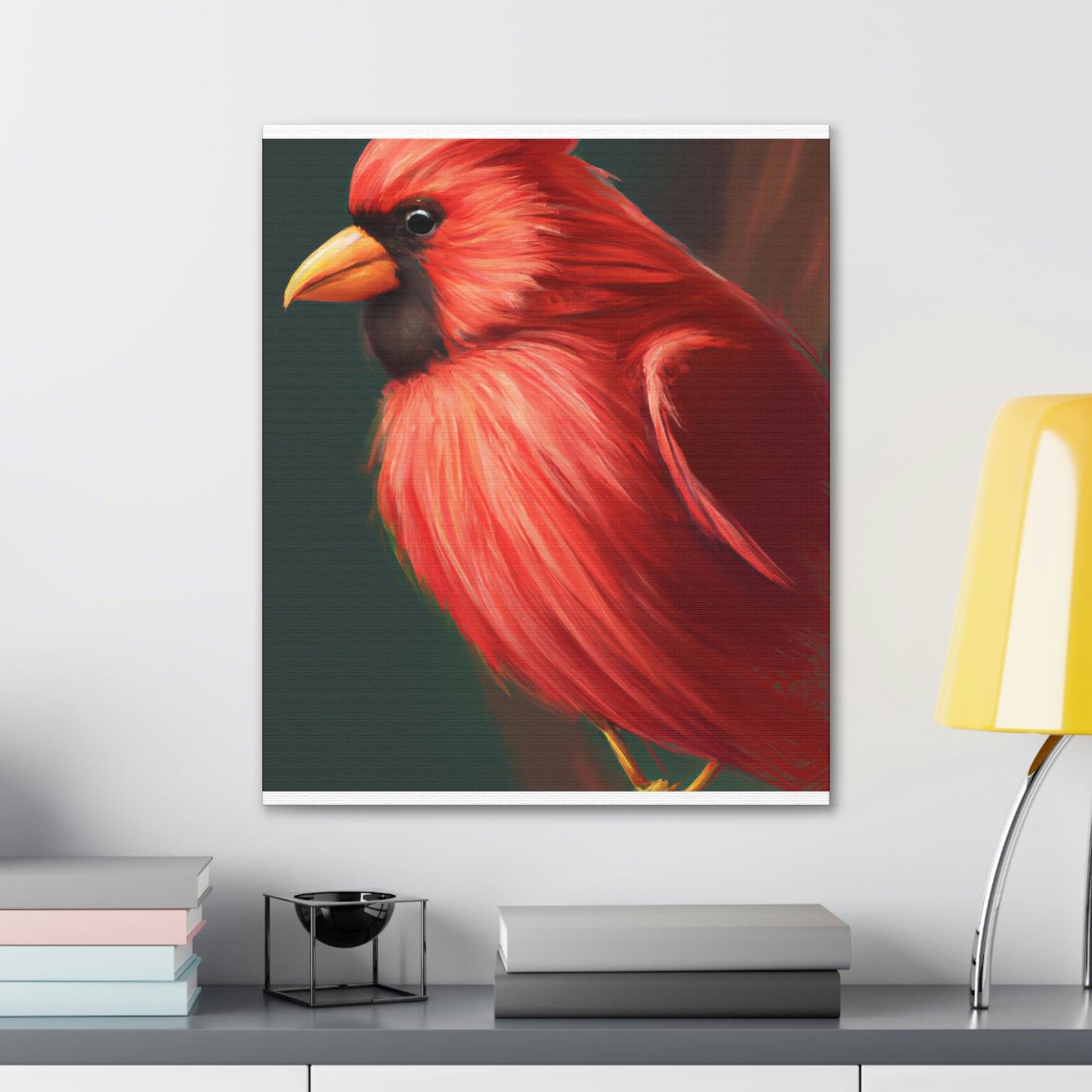 Redbird Sketch. - Canvas