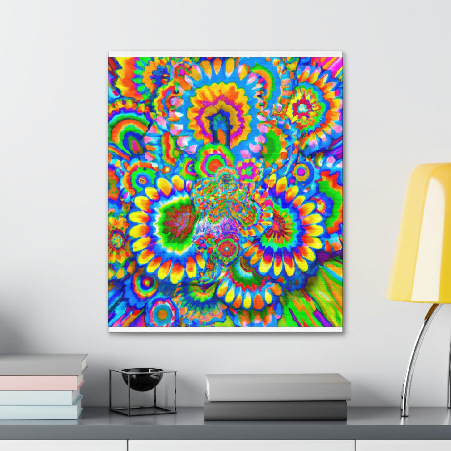 "Trippy Bloom" - Canvas