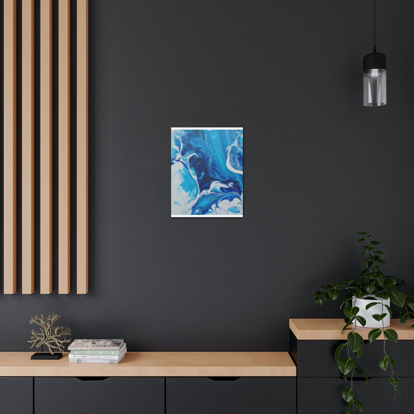 Epic Blue. - Canvas