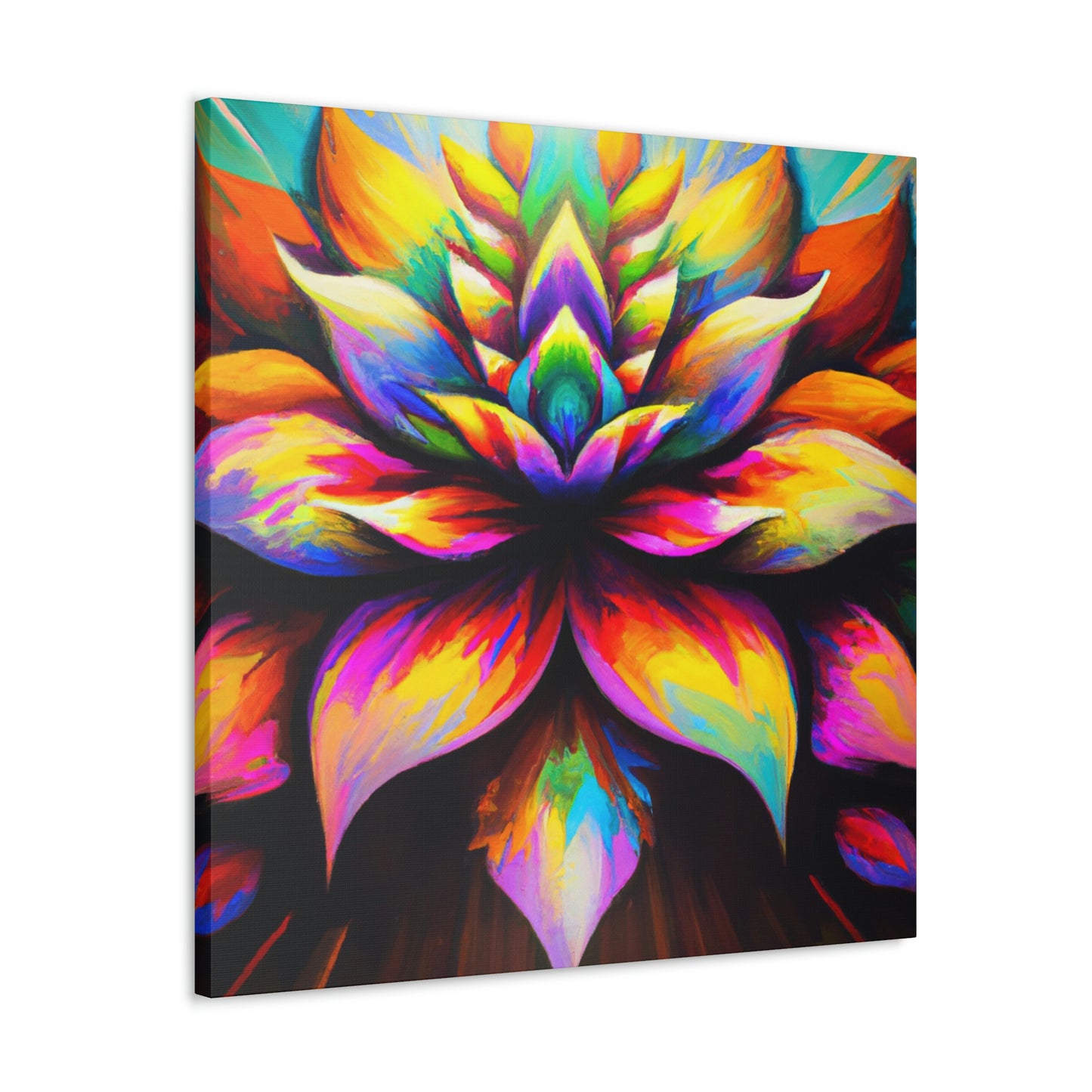 "Vivid Blooms" - Canvas
