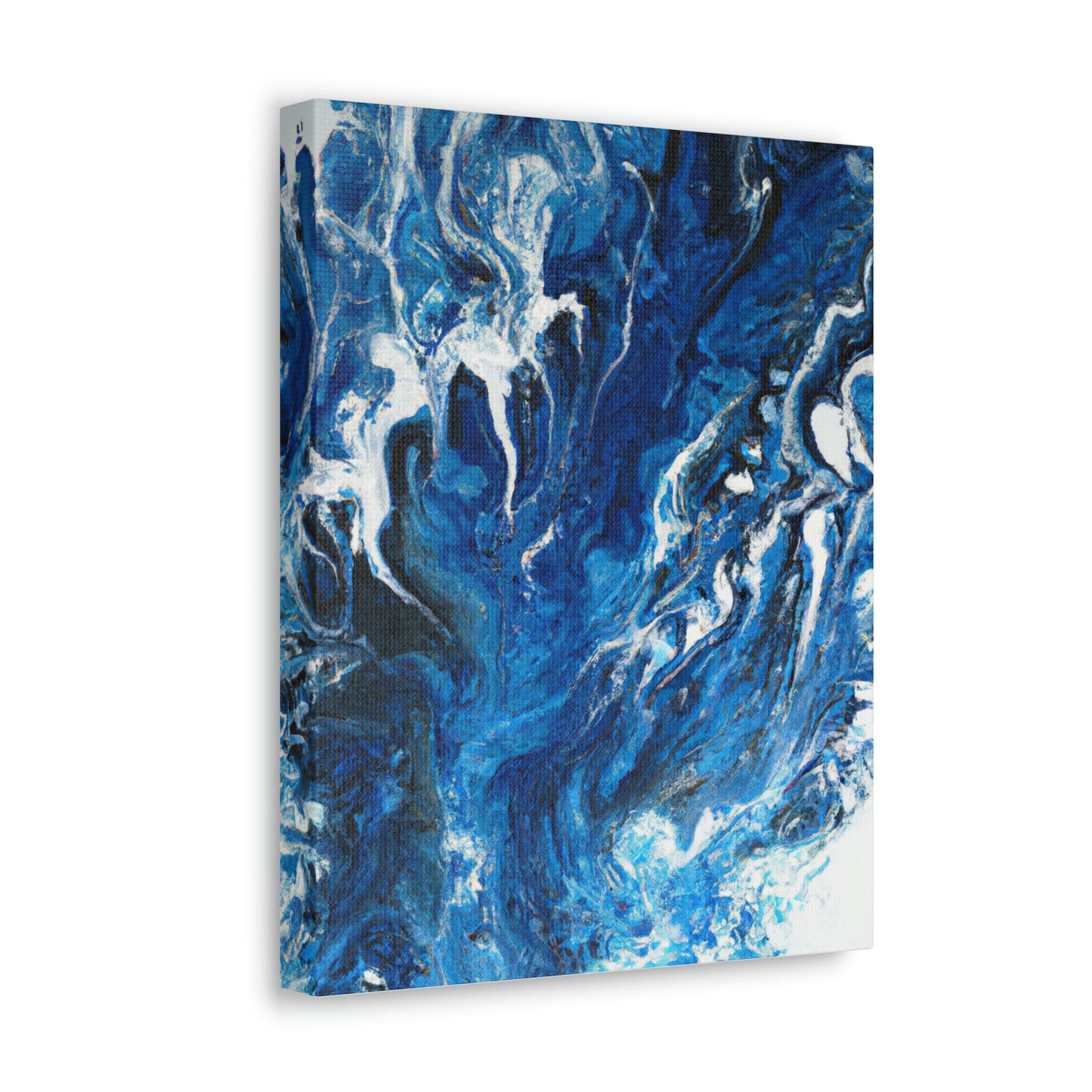 Aqua Tide. - Canvas