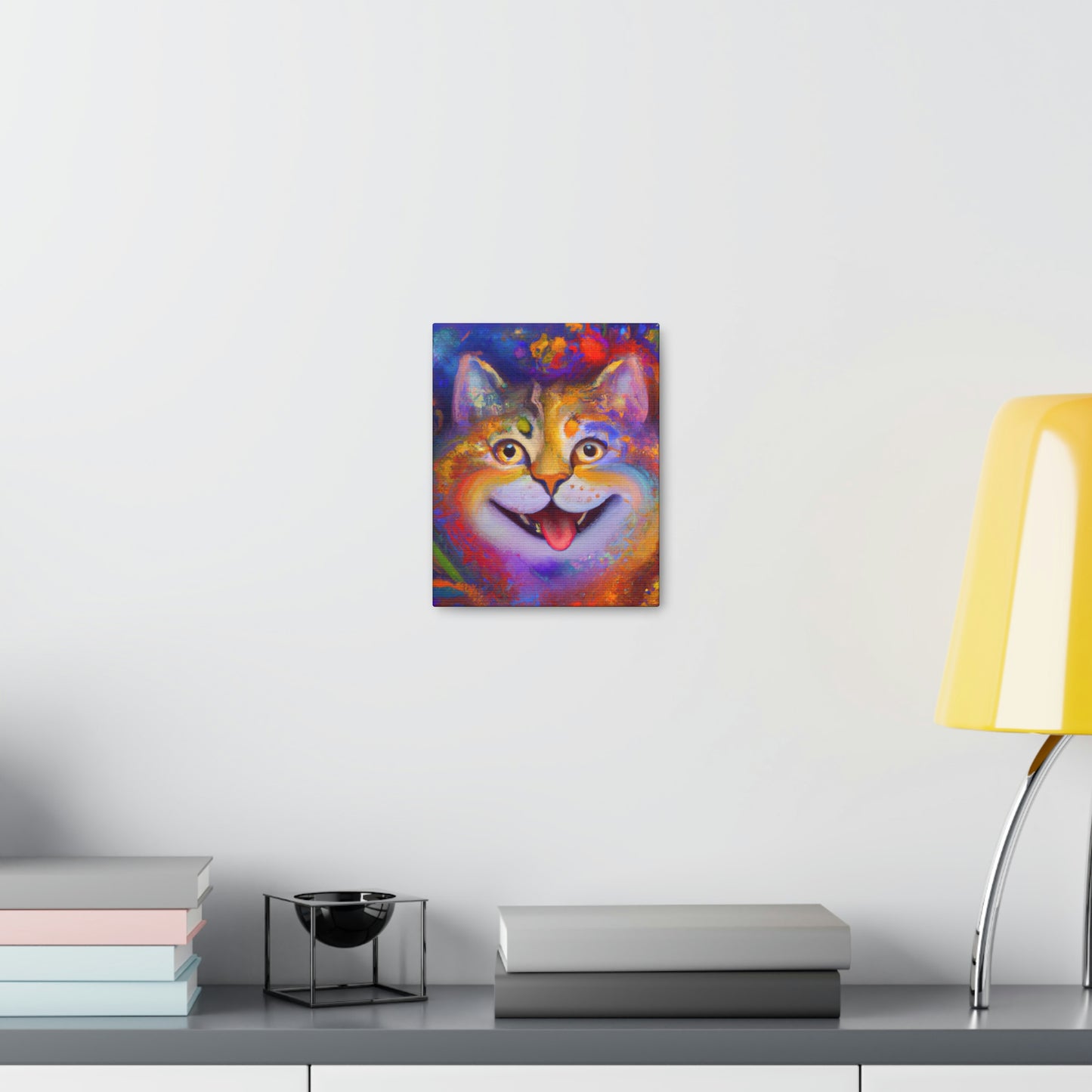 Vivid Feline. - Canvas