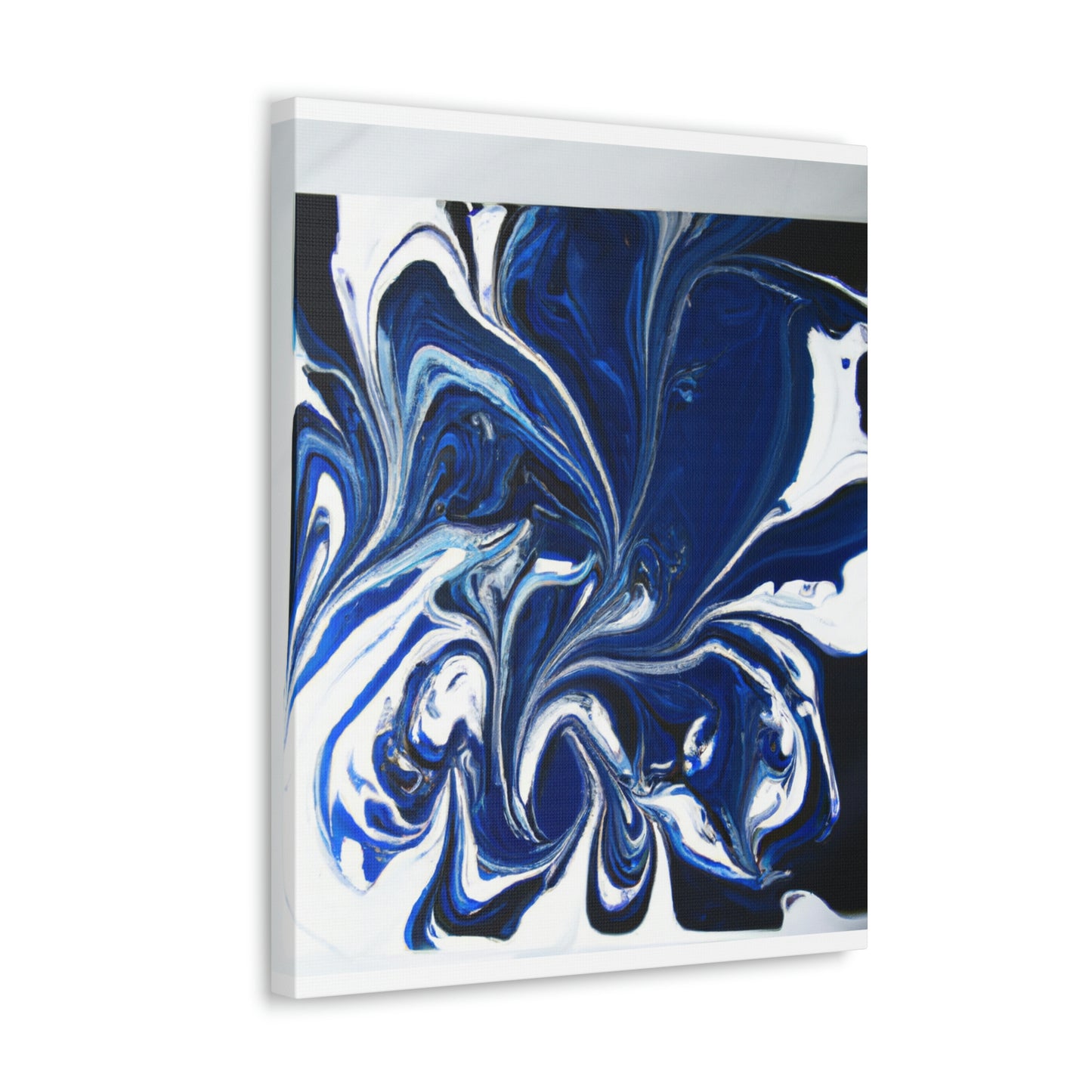 Blue Embrace. - Canvas