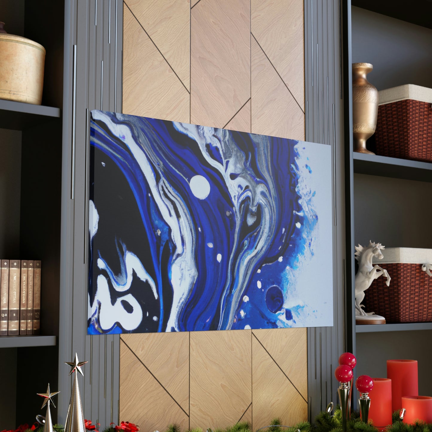 Aqua Splendor. - Canvas