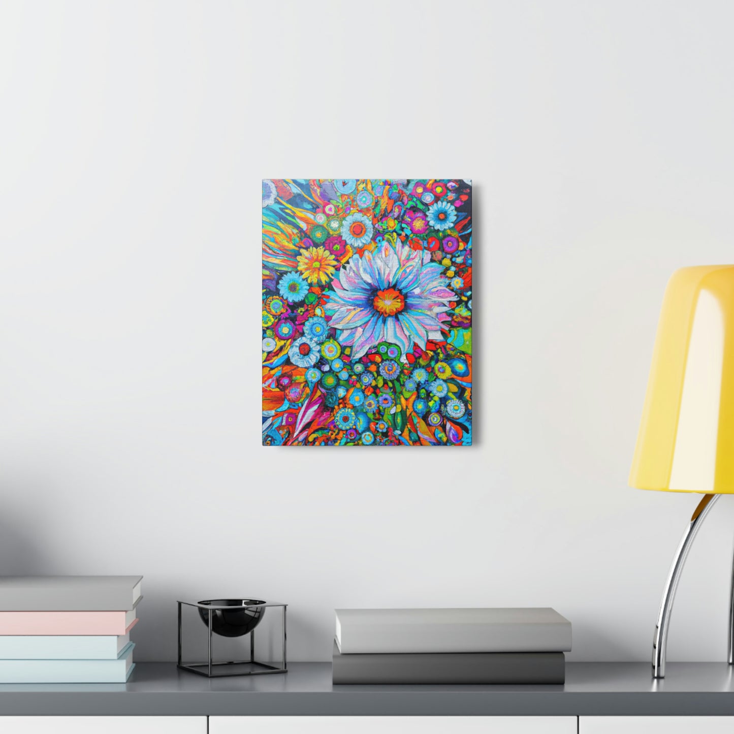 Vibrant Blooms. - Canvas