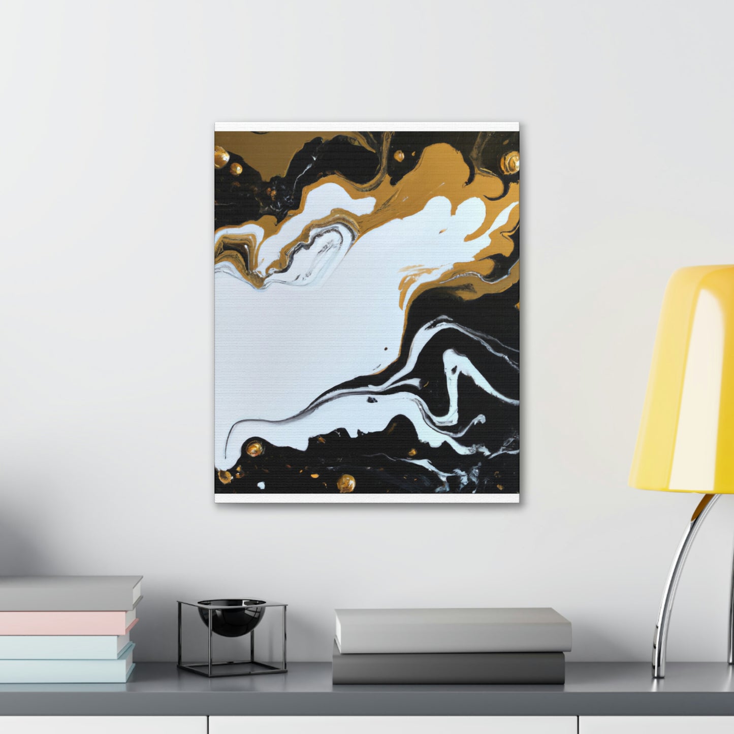 "Luxurious Swirls" - Canvas