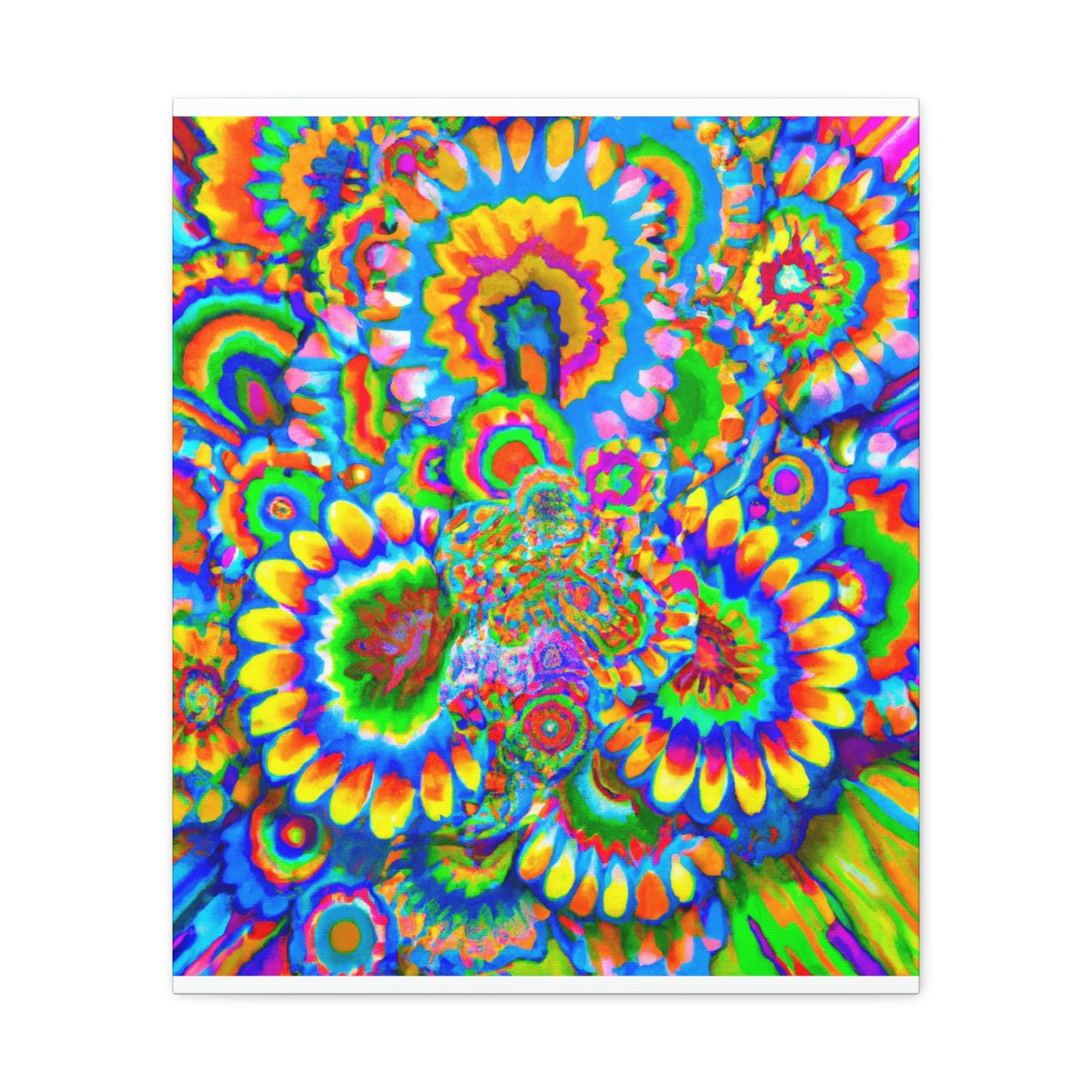 "Trippy Bloom" - Canvas