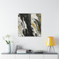 Gilded Liquid Chaos. - Canvas