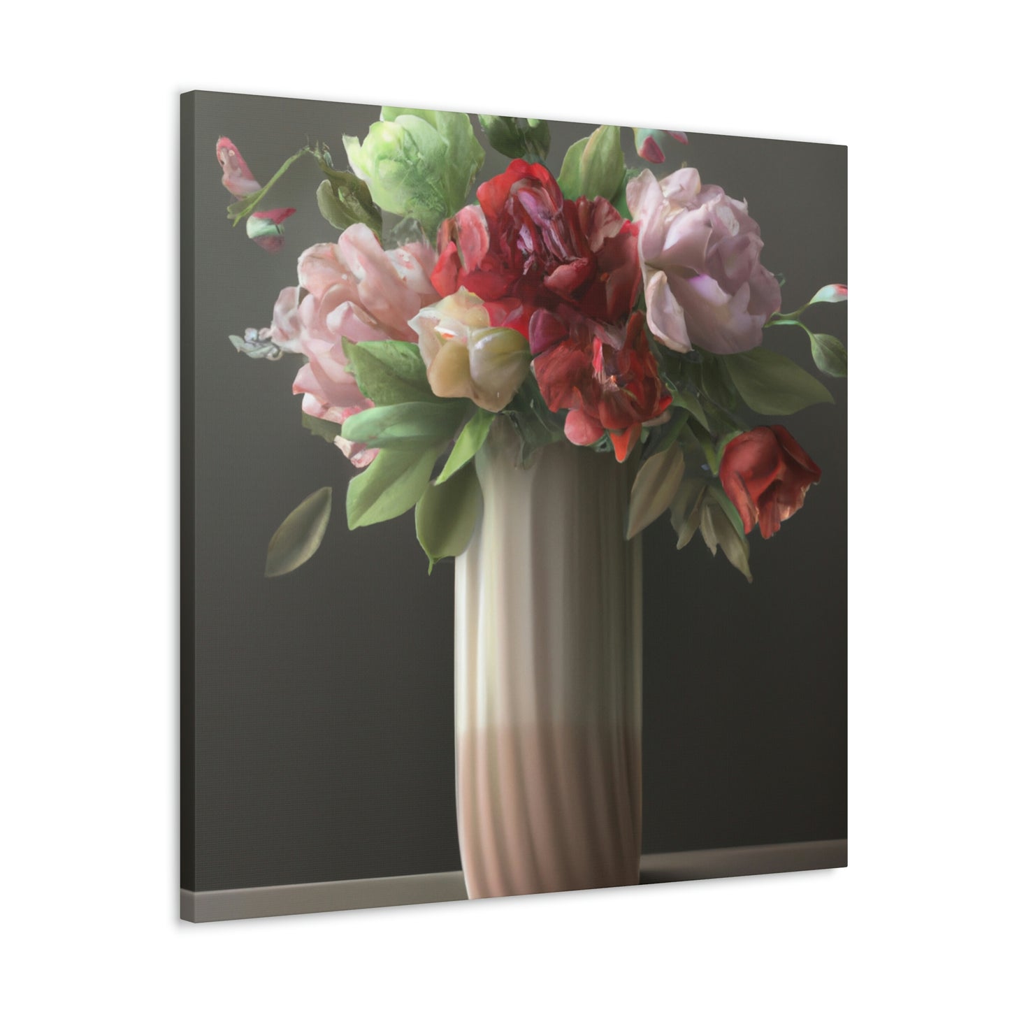 Blossoming Petals Captured - Canvas