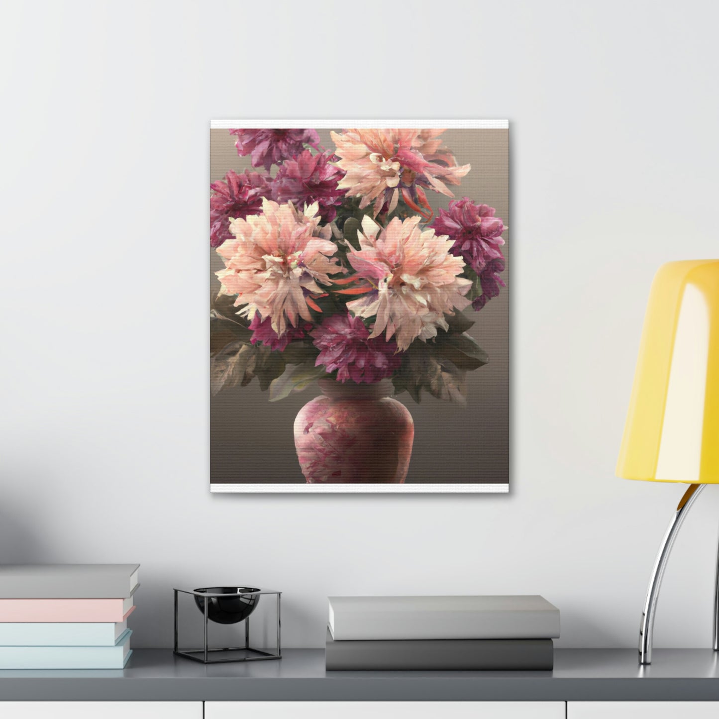"Floral Finesse Art" - Canvas