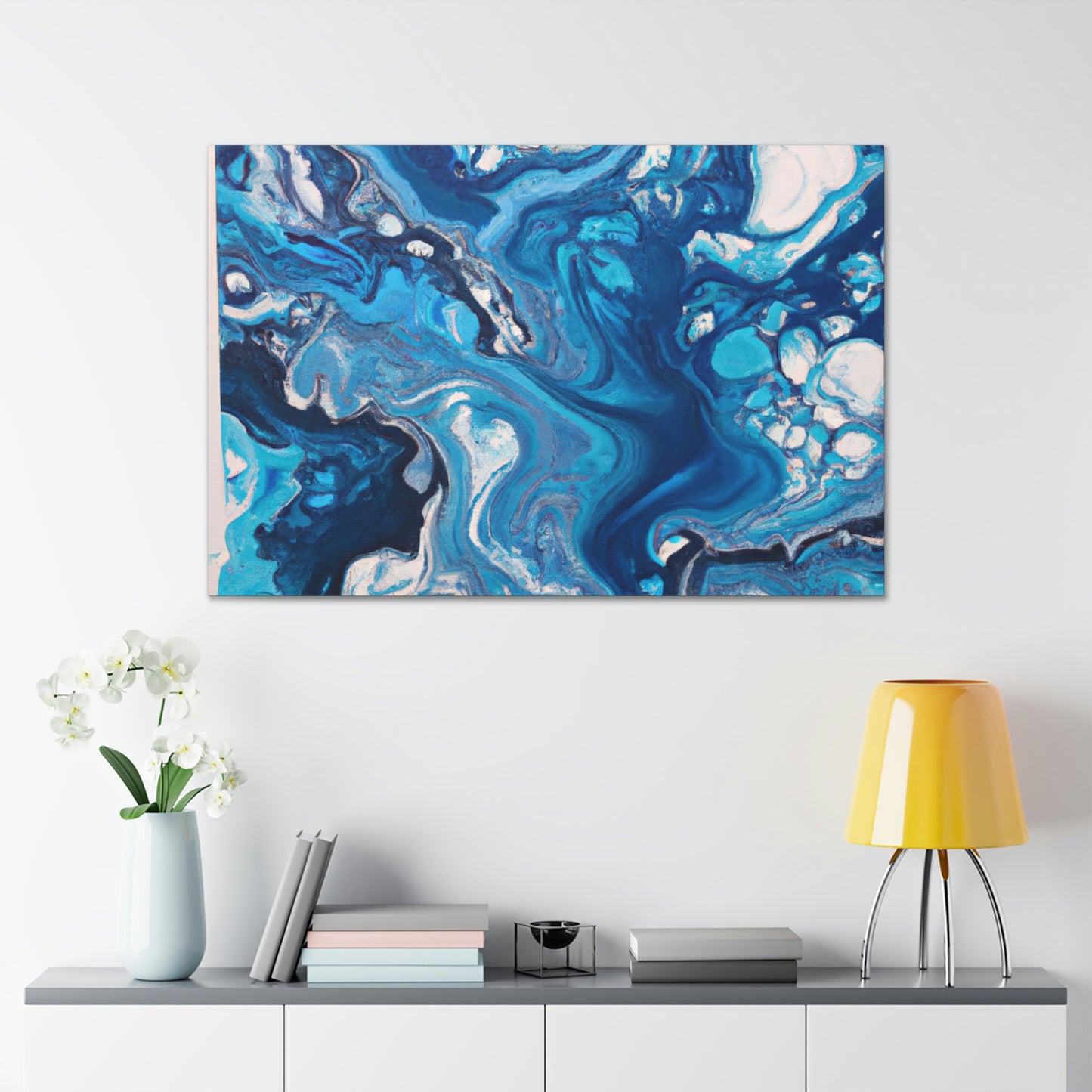 Blue Elegance - Canvas
