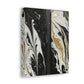 Gilded Liquid Chaos. - Canvas