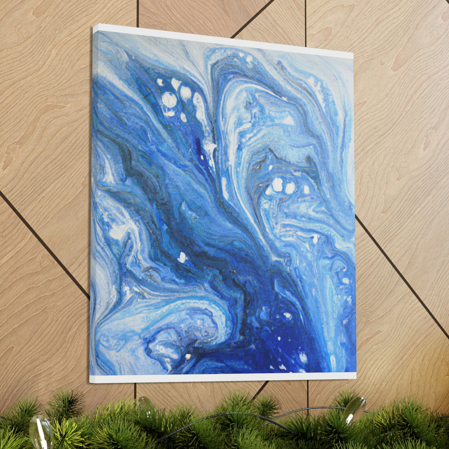 Cosmic Blue. - Canvas