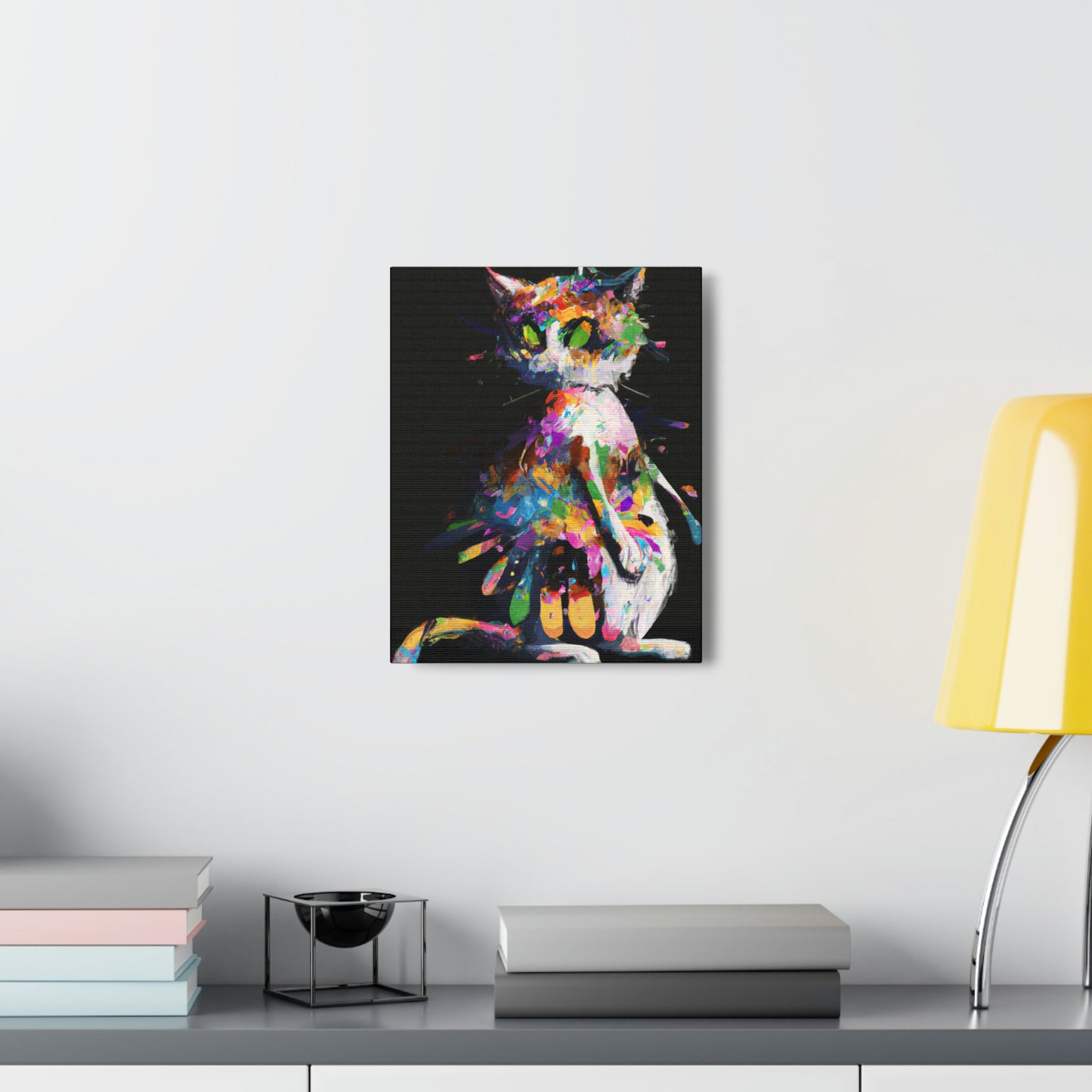 Flower Cat - Canvas