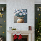 "Flower Vase Delight." - Canvas
