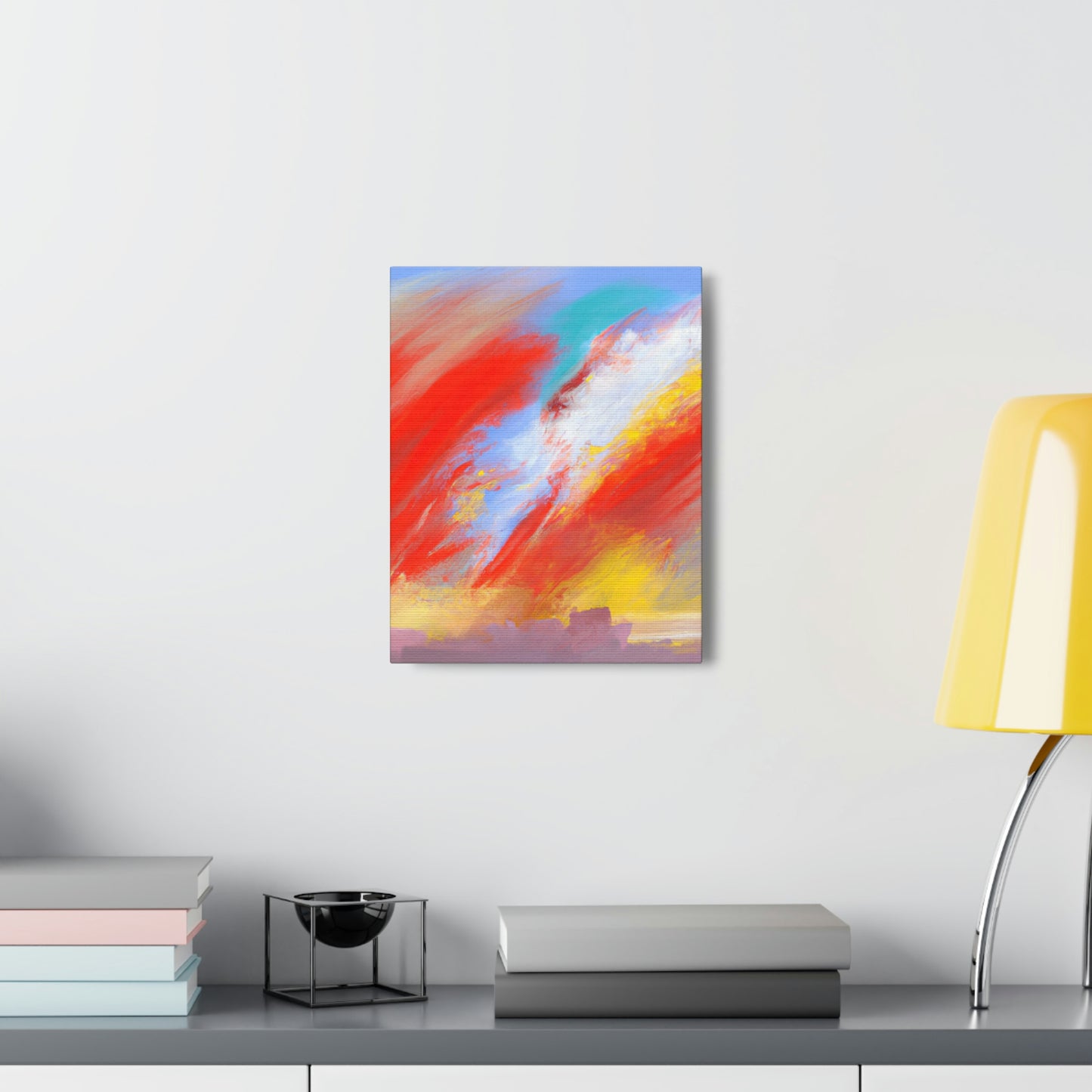 Brush Burst. - Canvas