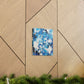Blue Intricate Tiles - Canvas