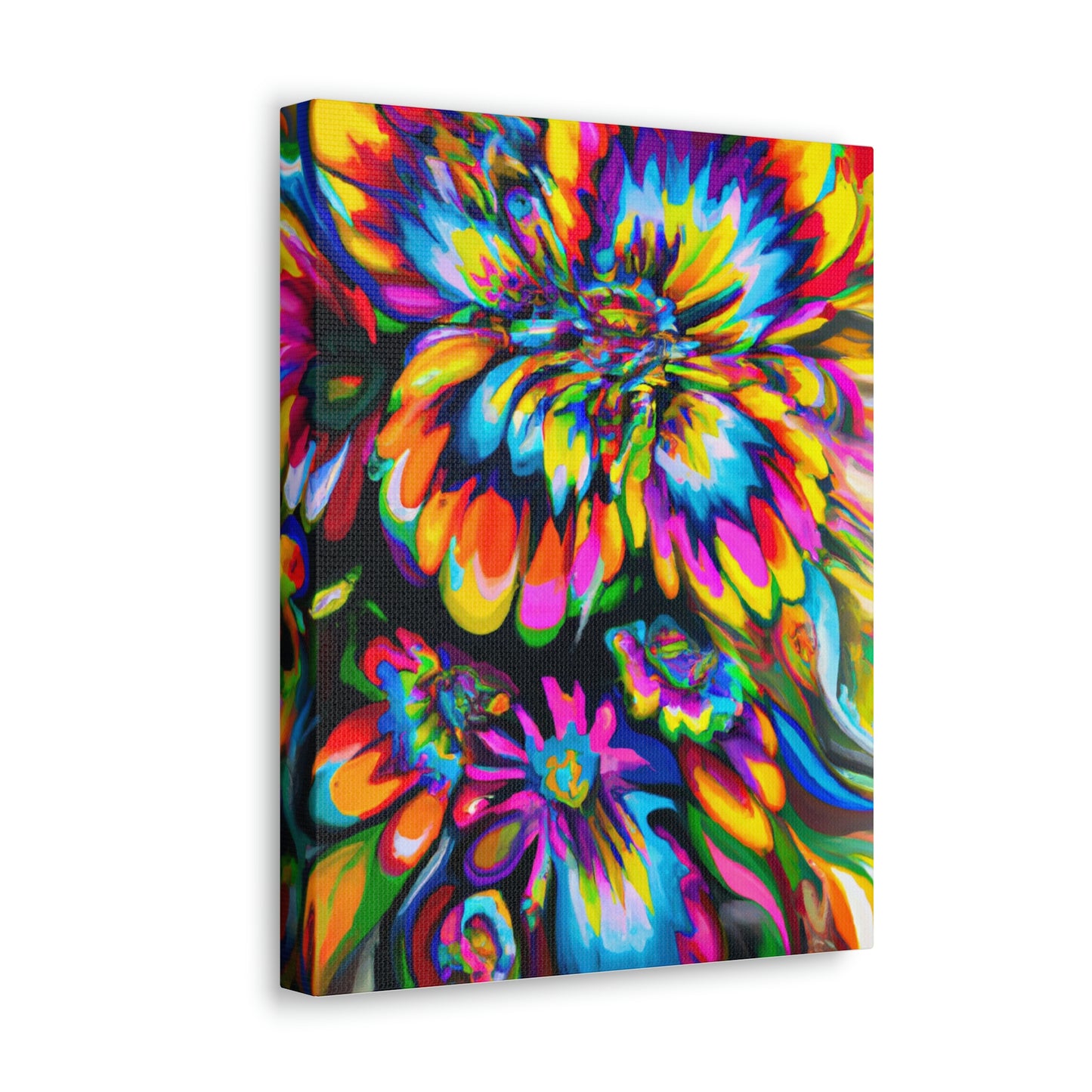 Joyful Bloom. - Canvas
