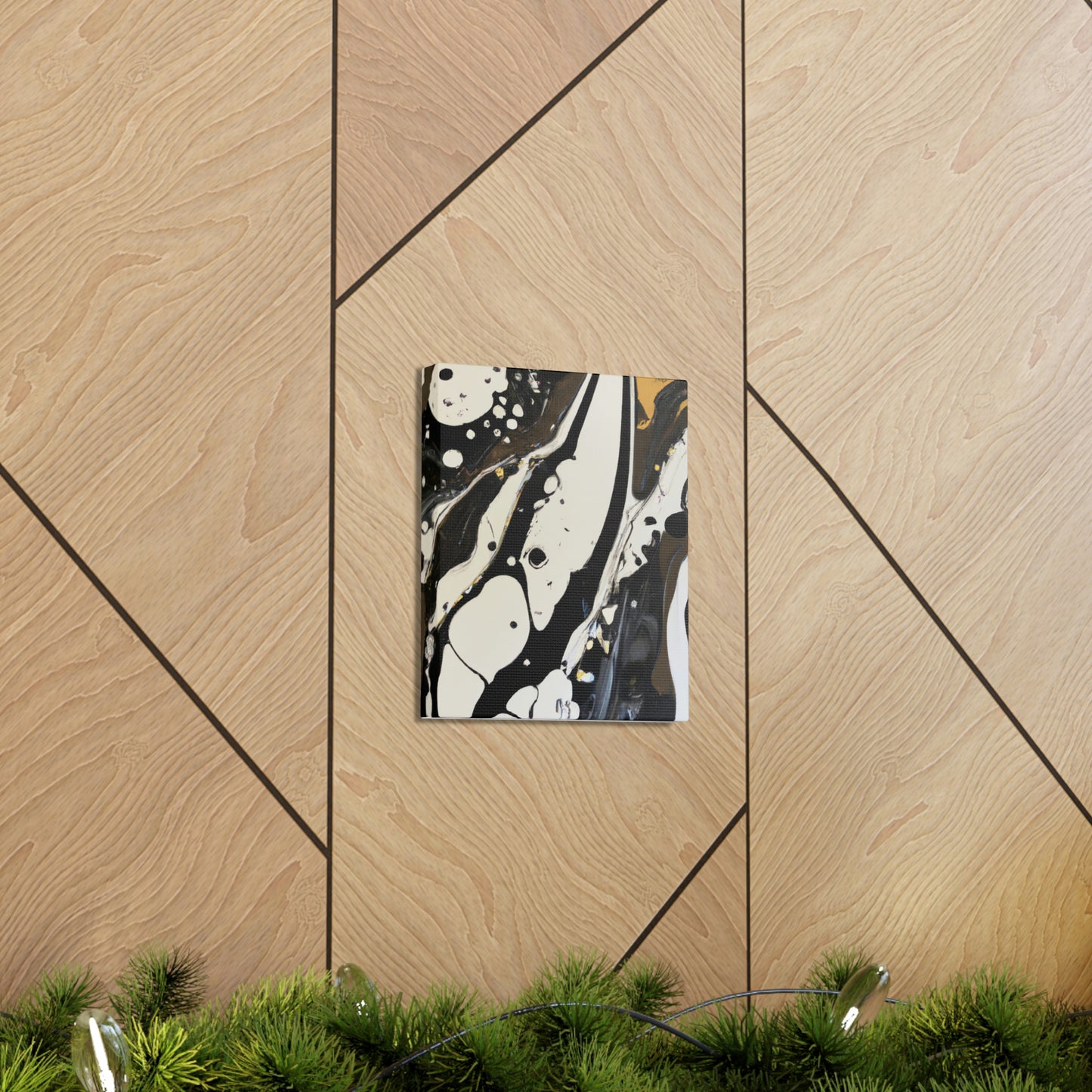 Opulent Drip Mirage. - Canvas