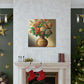 Floral Finesse Honed. - Canvas