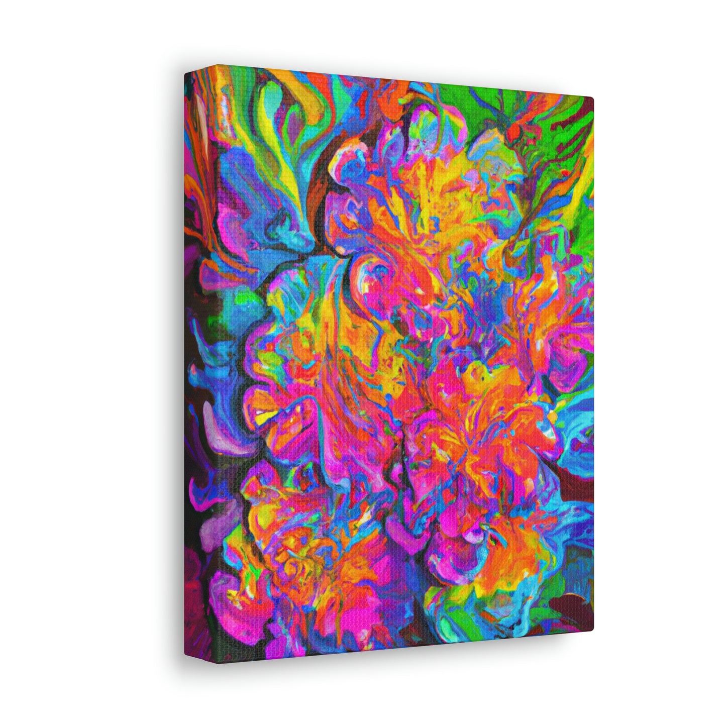 Vivid Blooms. - Canvas
