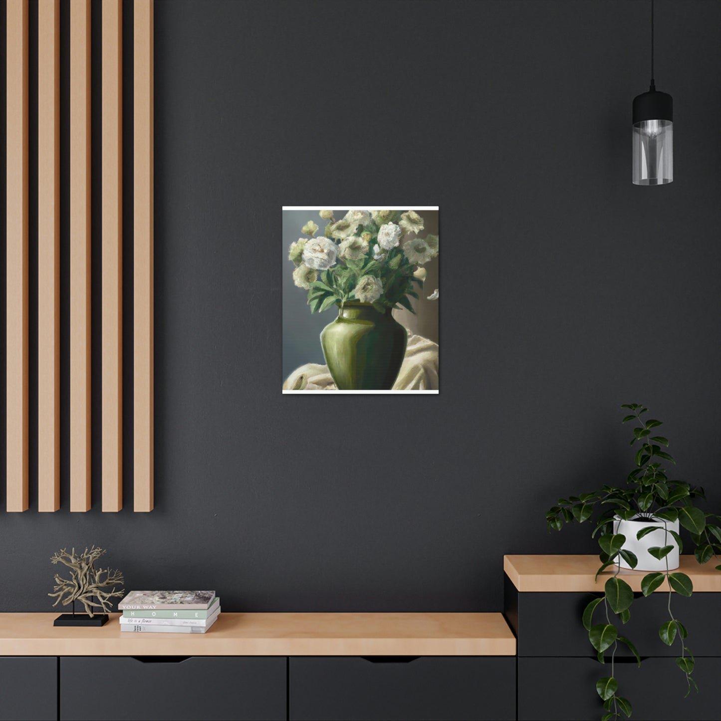 Ethereal Floral Beauty. - Canvas