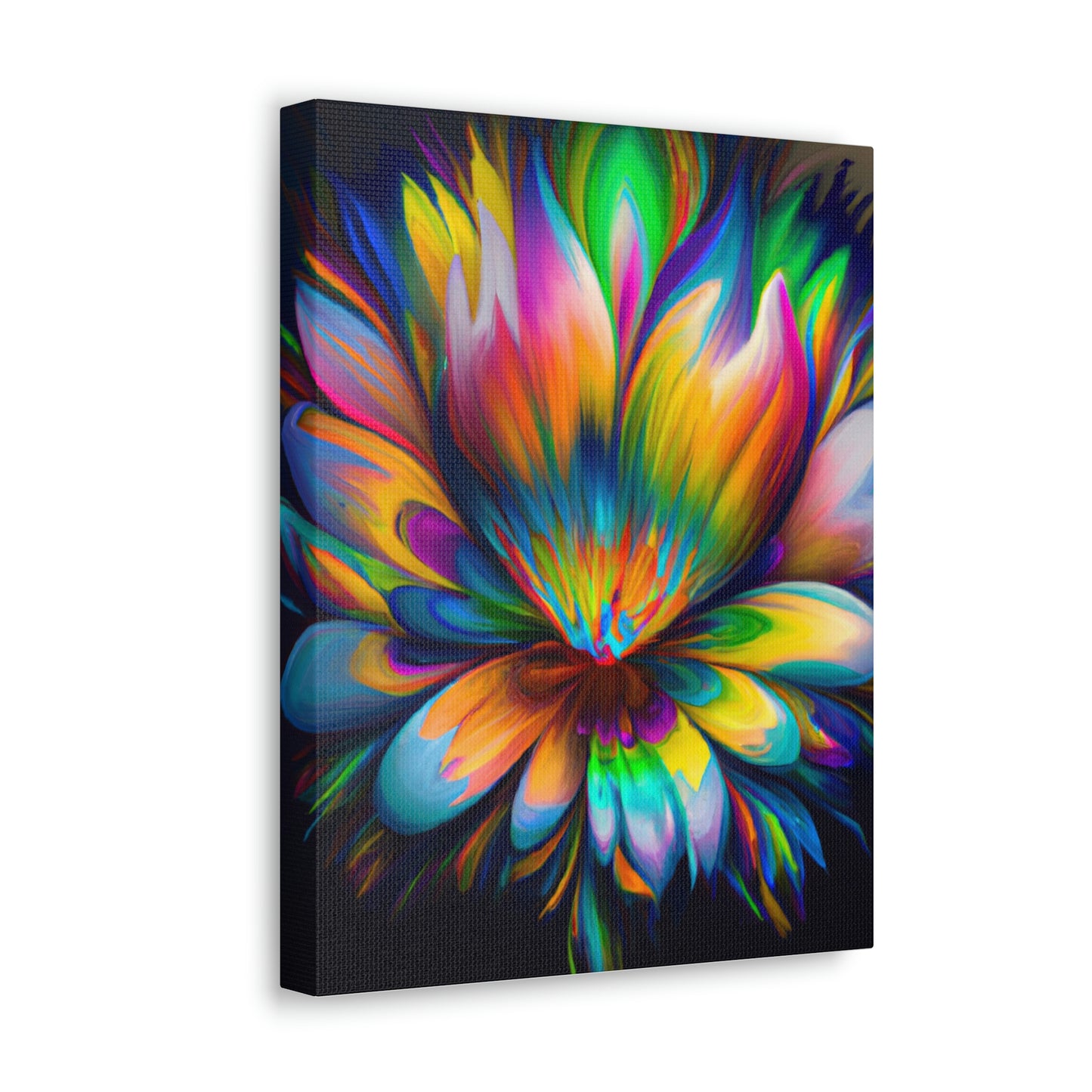 "Psychedelic Bloom" - Canvas