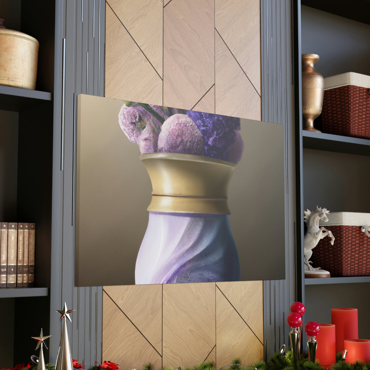 "Blossoms in Detail". - Canvas