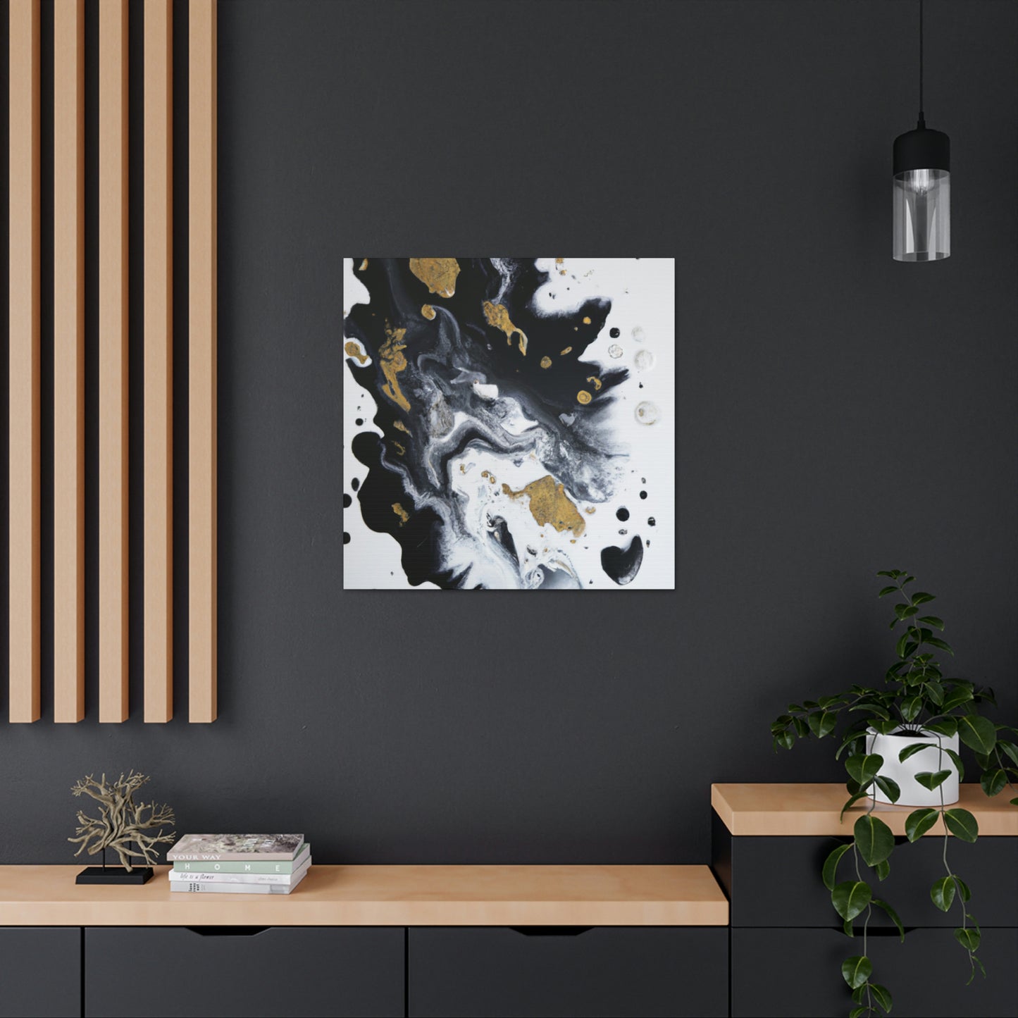 Cosmic Elegance. - Canvas
