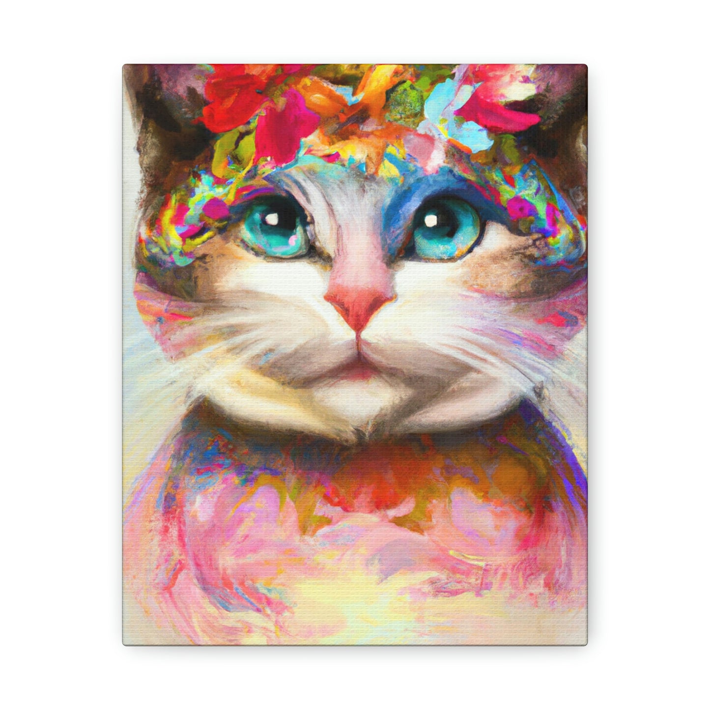 Bloom Cat - Canvas