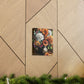 Floral Artistry Vase - Canvas