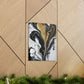 Golden Splatter Mosaic - Canvas