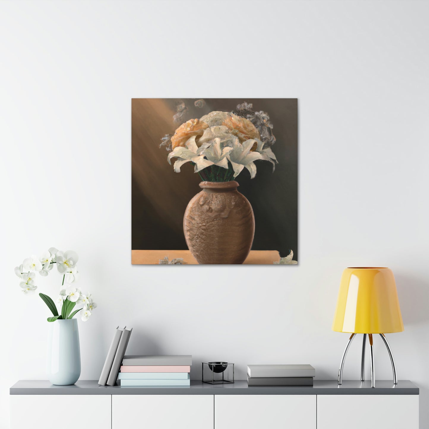 "Intricate Floral Bouquet." - Canvas