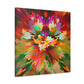 Illuminated Bloom. - Canvas