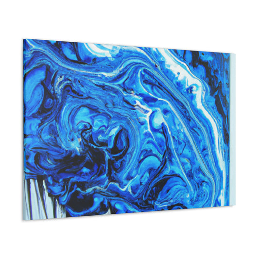 "Blue Majesty" - Canvas