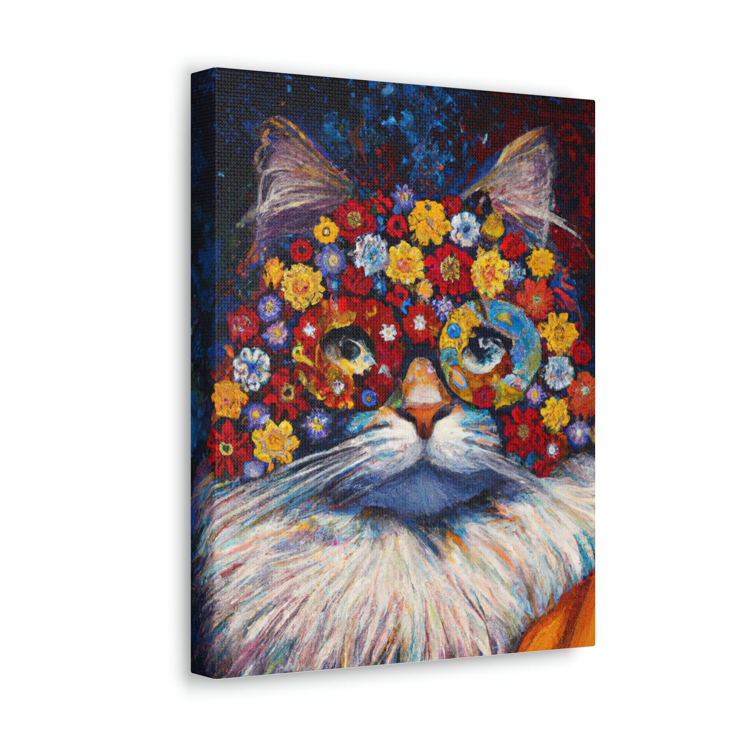 "Feline Vibrance" - Canvas