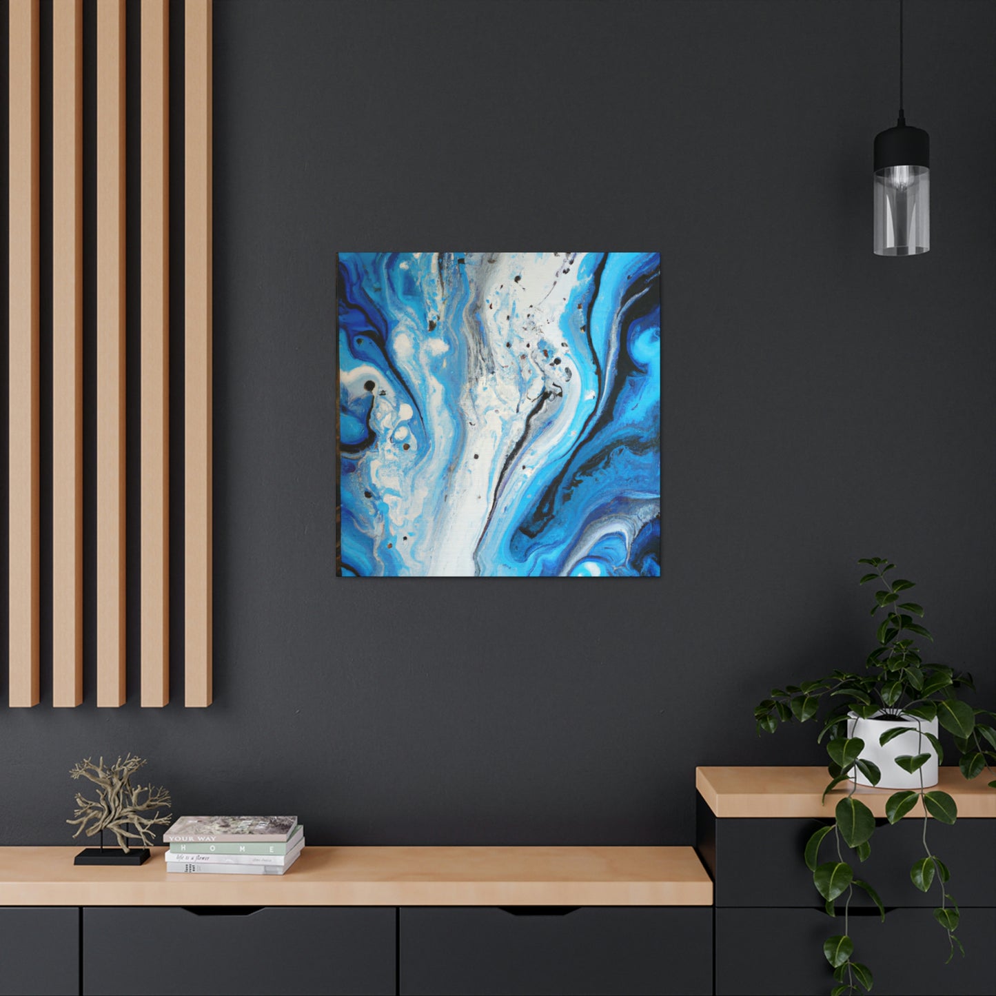 Blue Stream - Canvas