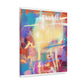 Cosmic Bloom. - Canvas