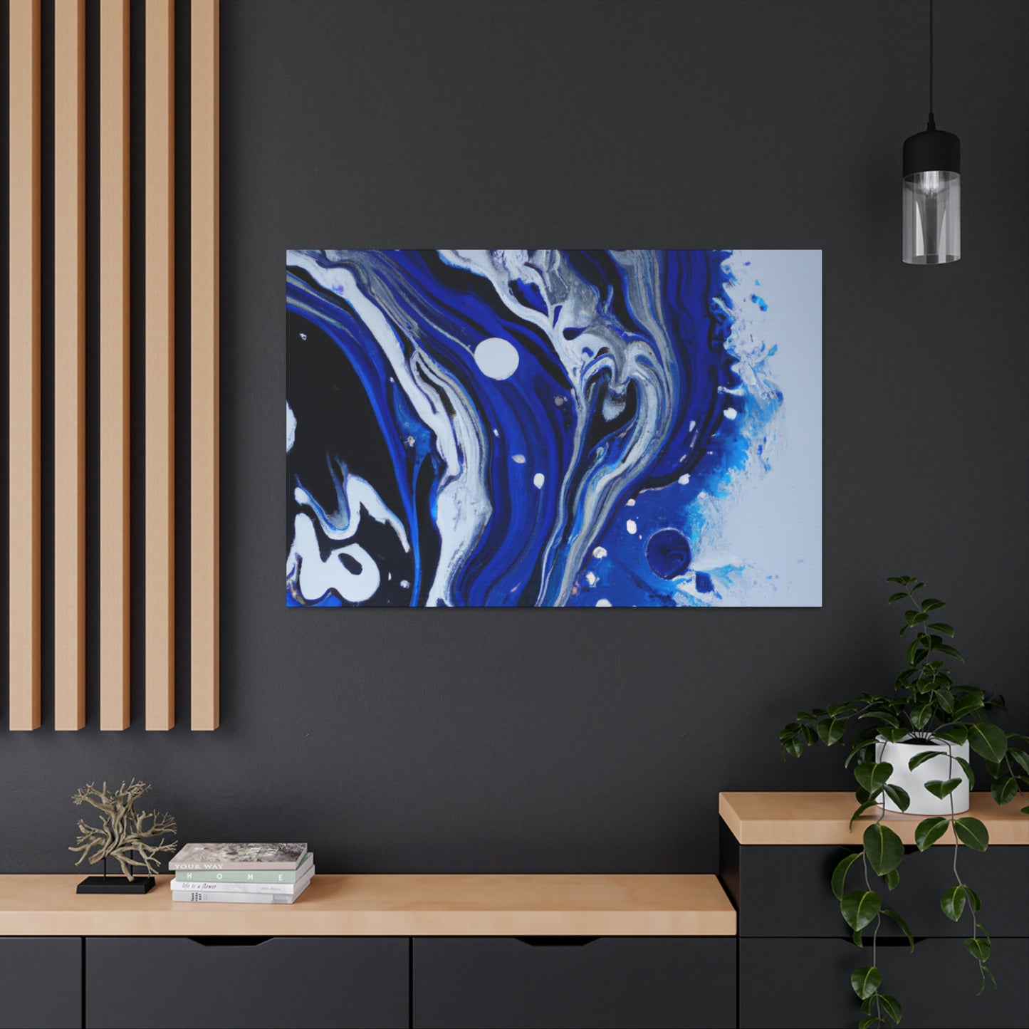Aqua Splendor. - Canvas