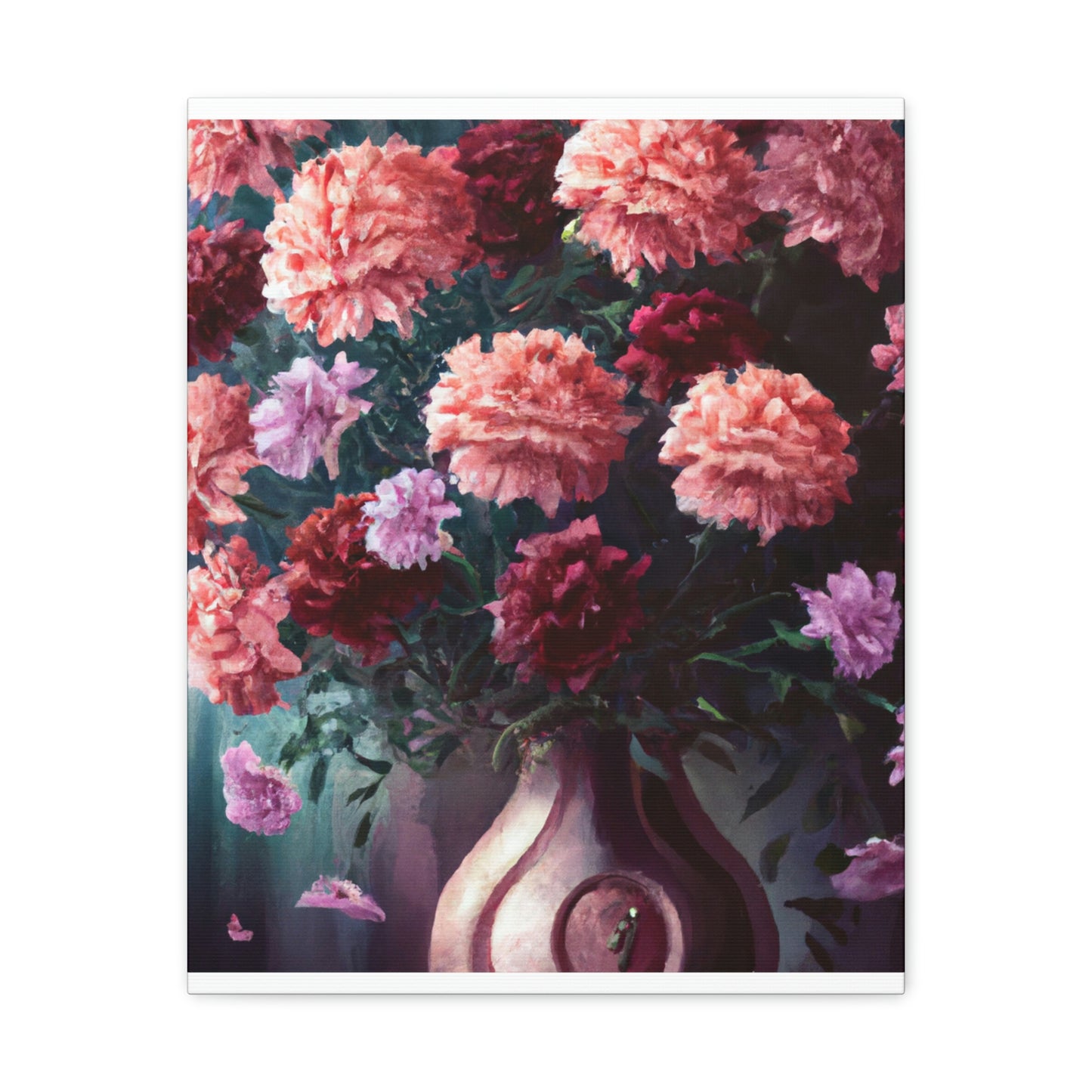"Flower Vase Bliss." - Canvas