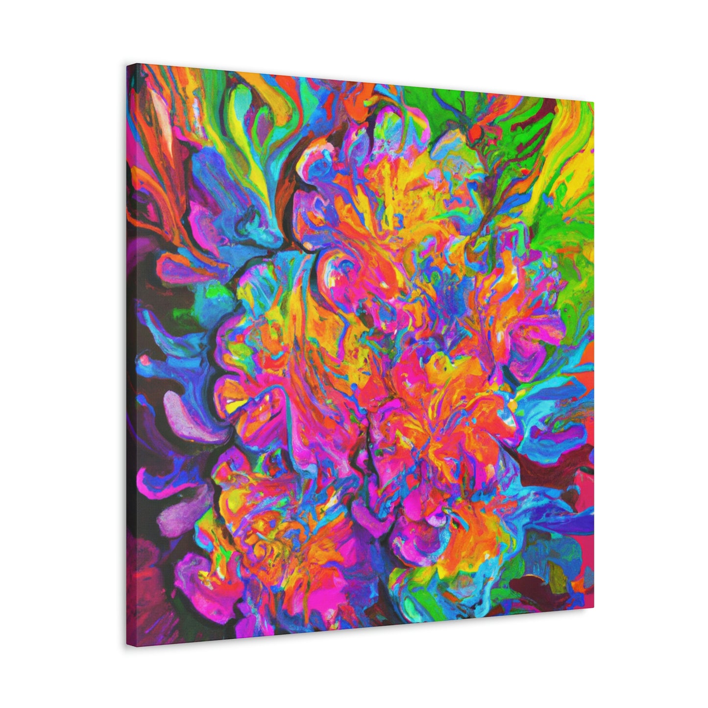 Vivid Blooms. - Canvas