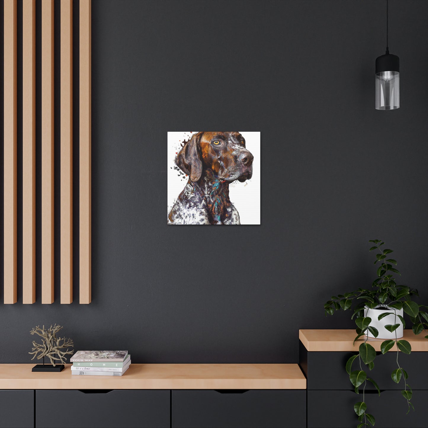 Furry Splendor. - Canvas