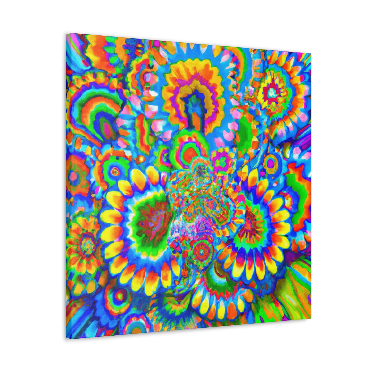 "Trippy Bloom" - Canvas