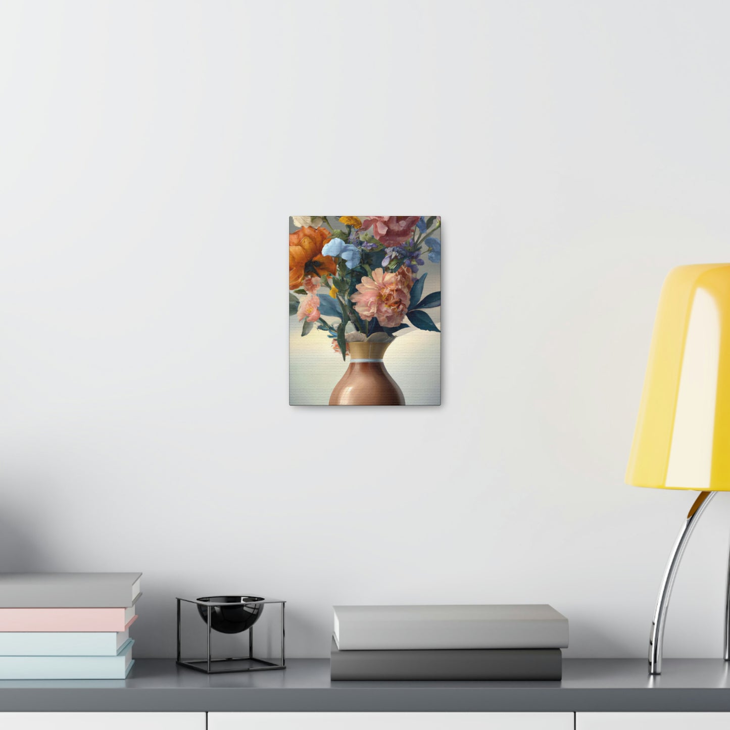 Blooming Floral Splendor. - Canvas